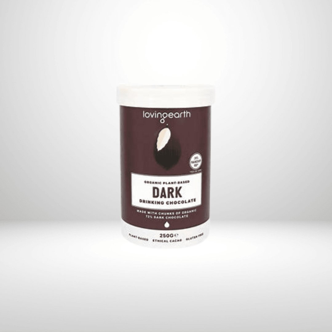 Loving Earth Dark Drinking Chocolate x 250g (O, DF, GF, V, VE) - Healthy Belly Hampers