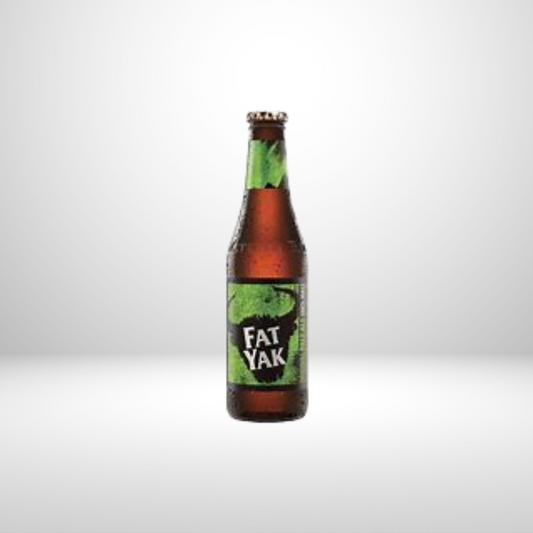 Fat Yak Original Pale Ale x 345ml - Vegan - A beer bursting at the seams, with fruity character and floral aromas, thanks to the unique blend of the hops added late in the brewing process x 345ml