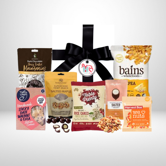 Gluten Free Tea Party - Healthy Belly Hampers - pure indulgence - birthday hampers - gift hampers - gift hampers melbourne - gift hampers australia - organic hampers -vegan hampers - gluten free hampers - birthday hampers -anniversary hampers - wedding hampers - alcohol hampers