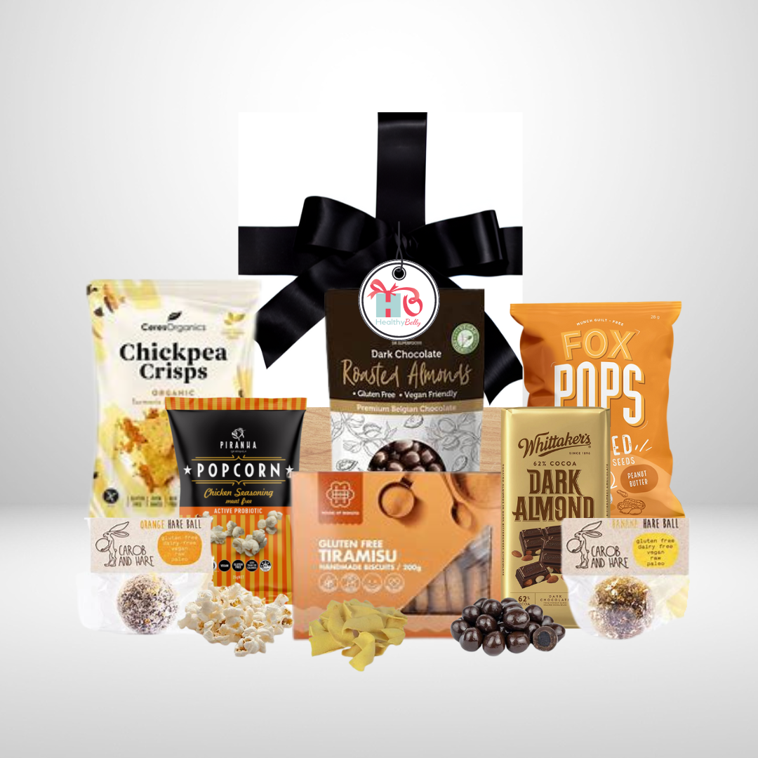 Sweet & Savoury - Healthy Belly Hampers - pure indulgence - birthday hampers - gift hampers - gift hampers melbourne - gift hampers australia - organic hampers -vegan hampers - gluten free hampers - birthday hampers -anniversary hampers - wedding hampers - alcohol hampers