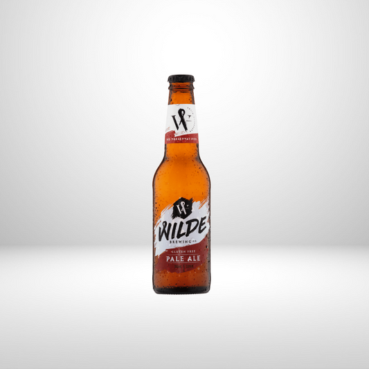 Wilde Brewing Gluten Free Pale Ale x 330ml - Gluten Free - This all natural Pale Ale is brewed using sorghum grains, delivering a gluten and preservative free beer x 330ml