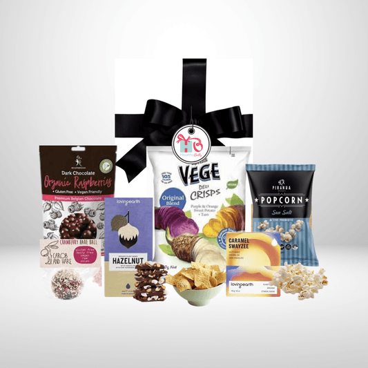 Yummy Vegan - Healthy Belly Hampers - pure indulgence - birthday hampers - gift hampers - gift hampers melbourne - gift hampers australia - organic hampers -vegan hampers - gluten free hampers - birthday hampers -anniversary hampers - wedding hampers - alcohol hampers