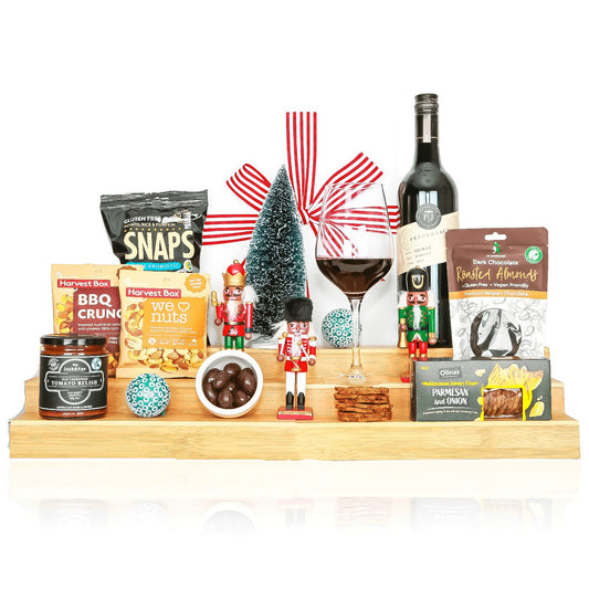 Christmas Wine Hamper - Healthy Belly Hampers