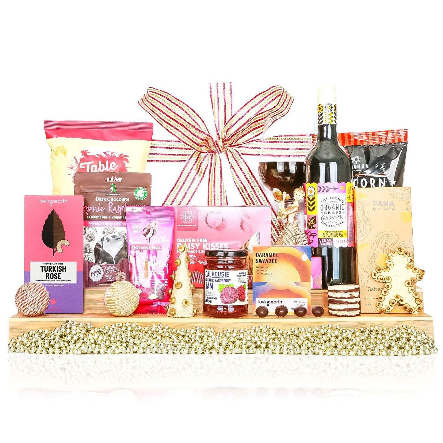 Holiday Joy - Healthy Belly Hampers - pure indulgence - birthday hampers - gift hampers - gift hampers melbourne - gift hampers australia - organic hampers -vegan hampers - gluten free hampers - birthday hampers -anniversary hampers - wedding hampers - alcohol hampers